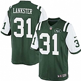 Nike Men & Women & Youth Jets #31 Lankster Green Team Color Game Jersey,baseball caps,new era cap wholesale,wholesale hats